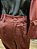 Calça alfaiataria crepe acetinado marsala - Imagem 4