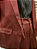 Blazer alfaiataria crepe acetinado marsala - Imagem 5