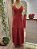 Vestido longo festa vermelho - Imagem 1