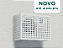 Protetor Ar Condicionado, Grid, Branco, 9.000 a 18.000 BTUs - MOD24SG - Imagem 1