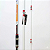 Vara Sahara Speed Surf 3,60 - 3,90 - 4,20 - 4,50 Mts Casting De 100 à 250 Gramas 3 Parte Fabricada Em Fibra De Carbono - Imagem 8