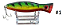 Isca Artificial Popper Grande Sahara HB056 45g 12cm Superfície Cores - Imagem 1