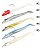 Isca Artificial Camarão De Silicone Com Aço Jig Shad 11 cm 19 gr Várias Cores - Imagem 2