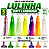 Isca Artificial Lula Lulinha Soft Luminosa Pacote com 5 Unidades 6 cm ou 10 cm Variedade de cores - Imagem 1