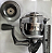 Molinete De Pesca Sahara Elite 3 Rolamentos 40 50 60 70 80 Carretel em A.B.S + Carretel em alumínio com Manivela Ambides - Imagem 2