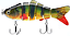 Isca Artificial Lambari HB 212 Articulado 6 Segmentos 10 cm 22 g Várias Cores Robalos Tucunarés, Traíras Dourados - Imagem 3
