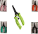 Alicate Corta Cabo Modelo  TQ-12 Aço inoxidável 60 Gramas 14 cm Cor: Azul, Laranja, Preto, Verde e Rosa - Imagem 2