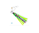 Isca Artificial Lula Corrico em silicone com Anzol 23 cm - Imagem 2