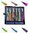 Kit com 6 unidades Isca Artificial Lula Corrico em silicone com Anzol 16 cm ou 23 cm Acompanha estojo - Imagem 1