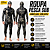 Roupa De Mergulho Tiger 3 mm Neoprene Duplo Nylon Jardineira e Macacão Camuflada Caça Sub Camuflagem P, M, G, GG E XGG - Imagem 5