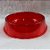 Comedouro Médio Simples 1000ml Vermelho com Glitter - Imagem 1