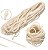 Pavio em Algodão natural  3mm ideal para Velas Lamparinas Tochas Lampião Kit 5 metros - Imagem 1