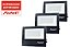 Kit C/3 Refletor Led Slim 100w Bivolt 6500k Avant - Imagem 1