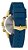 Relógio Bulova Dourado E Azul - Original Box E Certificado - Imagem 5
