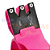 kit Tesoura com Amolador Multiuso Rosa - 8.5" Lanmax - Imagem 3