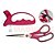 kit Tesoura com Amolador Multiuso Rosa - 8.5" Lanmax - Imagem 1