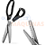 Tesoura De Picotar Tecido Corte Zig Zag 7mm - Q.X.YUN - Imagem 5