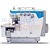 JK-E4S4-Overlock Ponto Cadeia Direct Drive 4 fios - Imagem 1