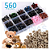 Kit 560 Peças Olho Focinho Pelúcia Amigurumi Artesanato Boneco - Lanmax - Imagem 2