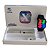 Relógio Smartwatch Khostar  inteligente série KX10 Ultra caixa preto 2 pulseiras - Imagem 1