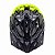 CAPACETE RAVA SPACE PRETO E VERDE - Imagem 2