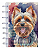 Caderno de disco Pet Glitter A5 - 005 - Yorkshire terrier - Imagem 1