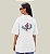 Camiseta Oversized Feminina Branca Algodão Prime WSS Ice Surfing - Imagem 3