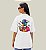 Camiseta Oversized Feminina Branca Algodão Prime WSS Dollar Duck - Imagem 3
