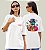 Camiseta Oversized Feminina Branca Algodão Prime WSS Dollar Duck - Imagem 1
