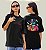 Camiseta Oversized Feminina Preta Algodão Premium WSS Dollar Duck - Imagem 1