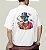 Camiseta Oversized Masculina Branca Algodão Premium WSS Dollar Duck - Imagem 3