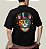 Camiseta Oversized Masculina Preta Algodão Premium WSS Scarcat - Imagem 3