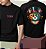 Camiseta Oversized Masculina Preta Algodão Premium WSS Scarcat - Imagem 1