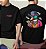 Camiseta Oversized Masculina Preta Algodão Premium WSS Dollar Duck - Imagem 1
