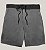 Bermuda Praia Masculina Hibrida Elastano Cinza Tactel WSS Brasil Basic - Imagem 1