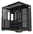 Gabinete Gamer Redragon Scalpel Sem Fans Gc-628 Com Led Argb Preto - Imagem 1
