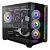 Gabinete Gamer Redragon Wideload Mini Lite Rgb Preto Ca-611b - Imagem 1