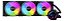Water Cooler Kalkan Iota V2 360 Rgb 360mm Tdp 280w Preto - Imagem 3