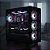Kit 3 Fan Cooler Gamer Halo Argb Kalkan 5v Pwm 120mm Preto - Imagem 9