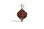 TALISMÃ DE COBRE COM RUDRAKSHA PROTEÇÃO - Imagem 1