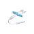 Extensor Equipo Multivias 2 Vias Com Clamp Solidor - Imagem 1