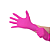 Luva Nitrilica Rosa 100un Inoven - Imagem 2