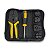 Kit Alicate Multifunções Para Terminal De Ilhós Acompanha Estojo - Imagem 3