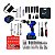 Kit Chave Catraca 46 Peças e Parafusadeira 48V com 2 Baterias e Maleta - Imagem 2