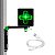 Mini Nível Laser Verde 20M com Autonivelamento e Bateria USB - Imagem 3