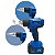 Soprador Térmico Portátil com Display, 320W, Baterias 21V, 550°C Máx - Imagem 4