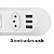 Extensão de Tomada Filtro de Linha USB B-Max 2m - Imagem 4