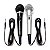 Kit com 2 Microfones Dinâmicos Cardioides - Qualidade Profissional - Imagem 2