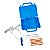 Kit Reparo Pneu Sem Câmara Carro Moto com Remendo Macarrão 11 Peças - Imagem 2