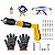 Pistola de Fixação Finca Pino com 20 Rebites e Kit de Segurança - Imagem 1